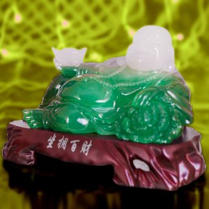 Reclining Laughing Buddha