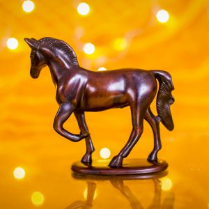 Decorative Horse Wooden Showpiece