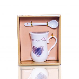 coffee mug with spoon