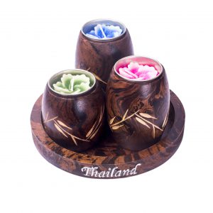barrel shaped candle holders