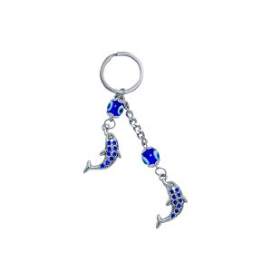 Evil eye keychain