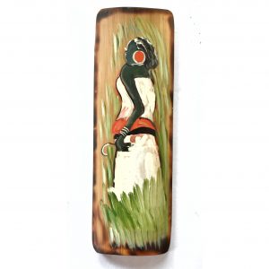 indian village woman painting