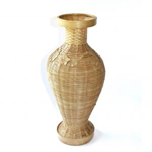 bamboo flower vase
