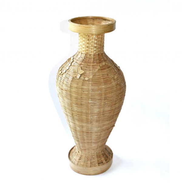 bamboo flower vase