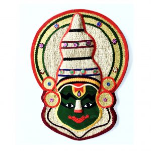 Kathakali face wall hanging