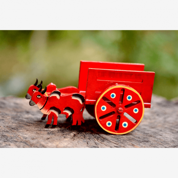 wooden bullock cart