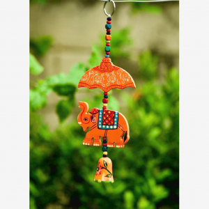 Elephant with umbrella