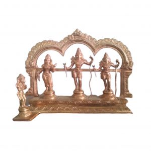 bronze lord rama set