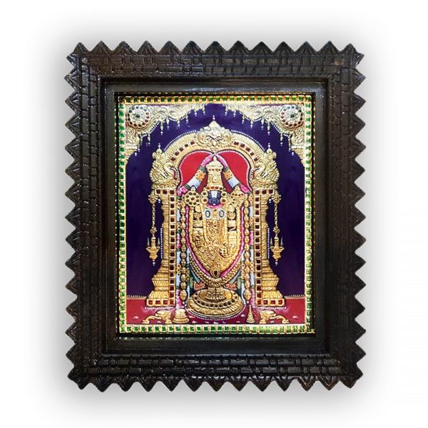 Lord venkateshwara painting
