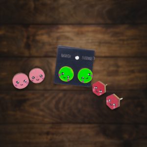 Kawaii Wooden studs