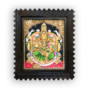 Gajalakshmi devi painting