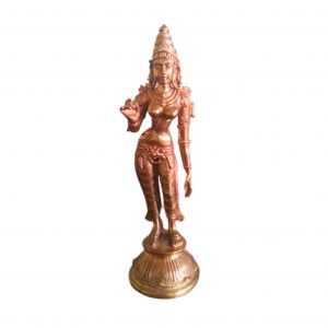 Goddess Sivagami bronze idol