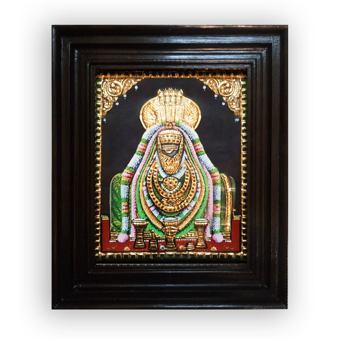 Buy Tanjore painting Annamalaiyar Online | Trogons .com