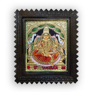 Gajalakshmi devi painting