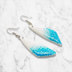 Trendy hook drop dangler earring