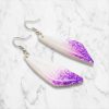 Trendy hook drop dangler earring