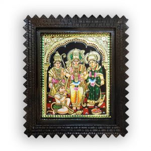 Ram Lakhman Sita and Hanuman Painting