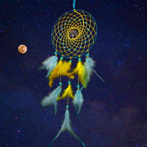 Dream catcher wall hanging