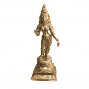 Goddess Sivagami bronze idol