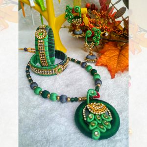silk thread jewellery