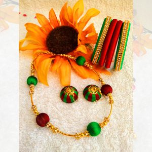 silk thread jewellery