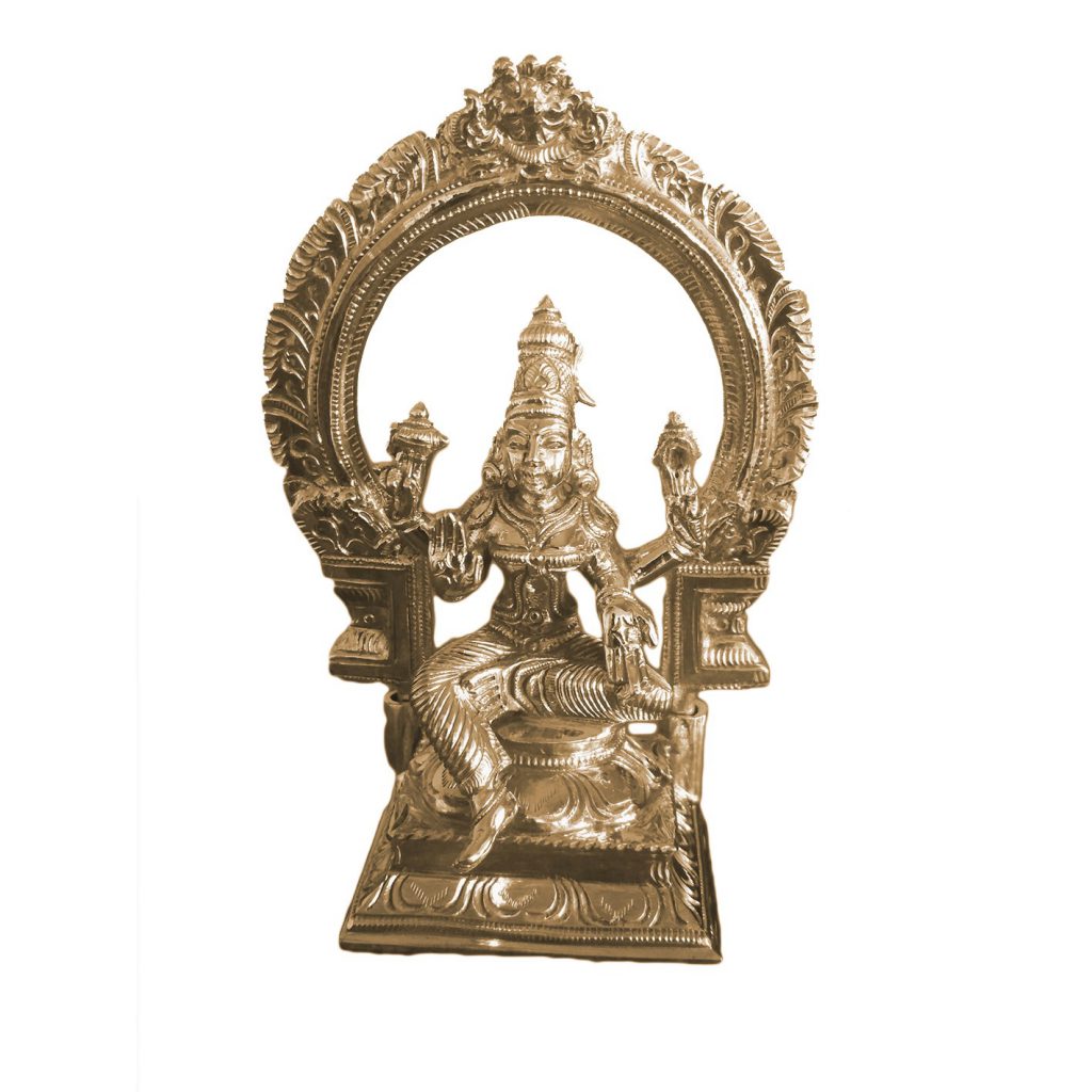 Buy this bronze Goddess Bhuvaneswari idol | Trogons