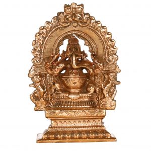bronze ganesh murti