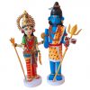 Paper quilling Shiva and Parvathy set