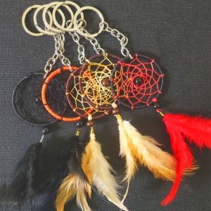 Dream catcher keychain