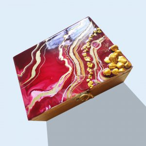 wooden jewellery box