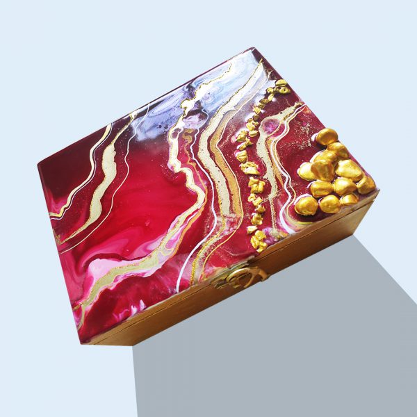 wooden jewellery box