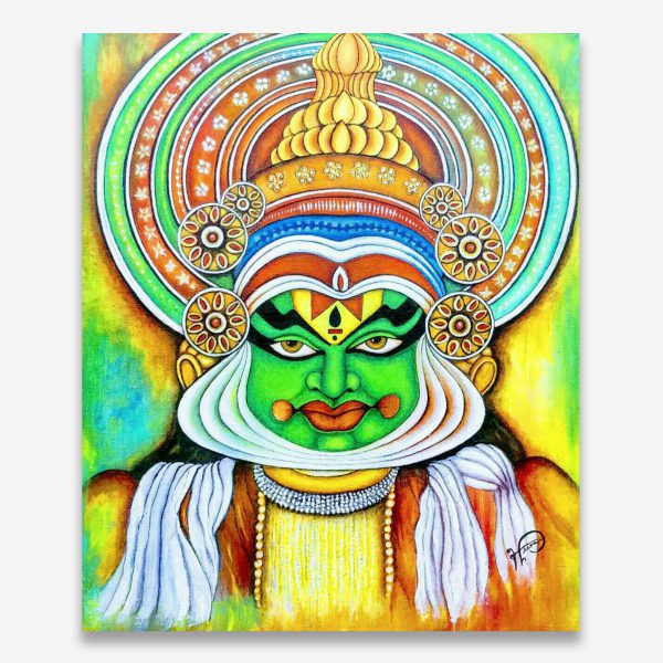 Digital Kerala Mural Painting of Hindu Deities on Behance