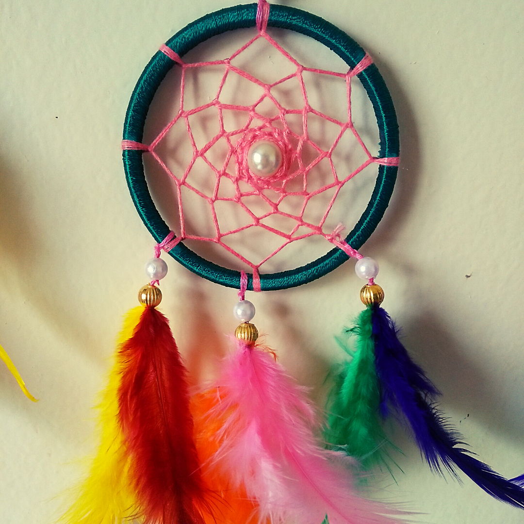Buy Dream catcher car hanging Multicolour Online Trogons